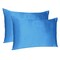 Homeroots 20 x 30 in. Bright Blue Dreamy Silky Satin Queen Size Pillowcases 387899 - alternate 4